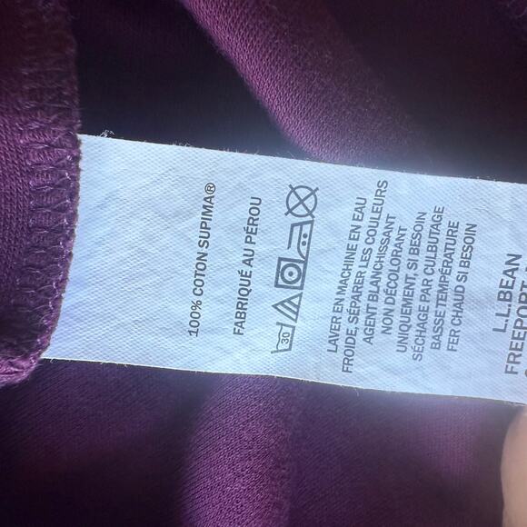 L.L. Bean cotton pullover T-Shirt top size M - Picture 5 of 6